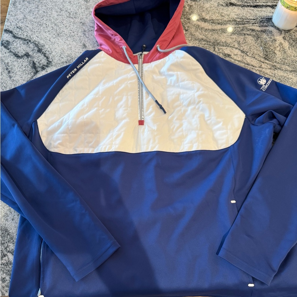 Men’s Peter Millar XL Golf Hoodie Jacket - The Concession Golf Club
